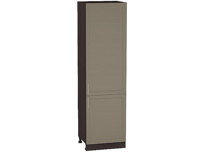 Шкаф пенал с 2-мя дверцами Сканди 600Н (для верхних шкафов высотой 920) Cappuccino Wood-Венге