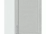 Шкаф пенал с 2-мя дверцами Сканди Cappuccino Softwood Белый 2132*400*576