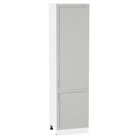 Шкаф пенал с 2-мя дверцами Сканди Cappuccino Softwood Белый 2336*600*576