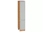 Шкаф пенал с 2-мя дверцами Сканди Cappuccino Softwood Дуб Вотан 2132*400*576