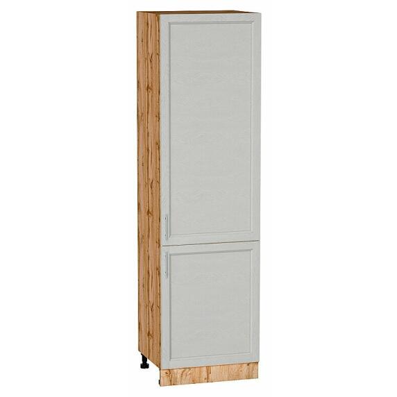 Шкаф пенал с 2-мя дверцами Сканди Cappuccino Softwood Дуб Вотан 2132*600*576