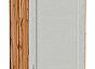 Шкаф пенал с 2-мя дверцами Сканди Cappuccino Softwood Дуб Вотан 2336*400*576
