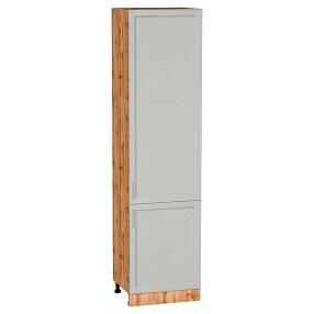 Шкаф пенал с 2-мя дверцами Сканди Cappuccino Softwood Дуб Вотан 2336*600*576