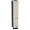Шкаф пенал с 2-мя дверцами Сканди Cream Silkwood/Graphite 2132*400*576