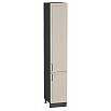 Шкаф пенал с 2-мя дверцами Сканди Cream Silkwood/Graphite 2336*400*576