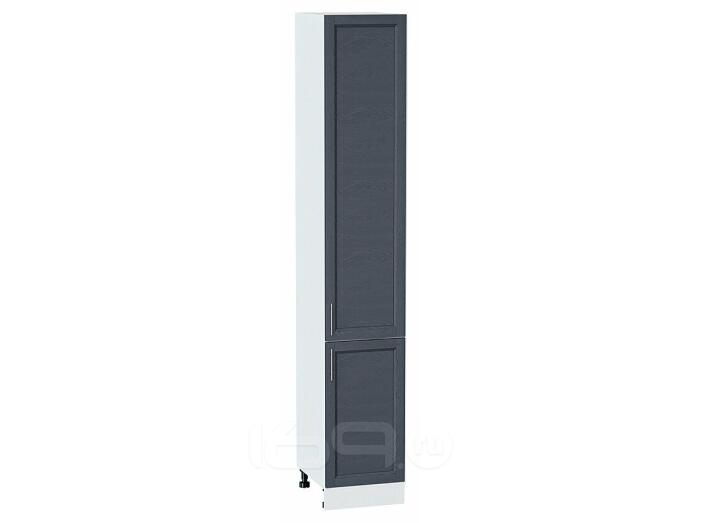Шкаф пенал с 2-мя дверцами Сканди Graphite Softwood Белый 2336*400*576