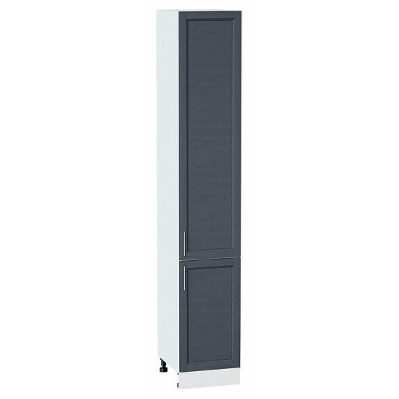 Шкаф пенал с 2-мя дверцами Сканди Graphite Softwood Белый 2336*400*576