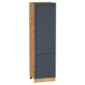 Шкаф пенал с 2-мя дверцами Сканди Graphite Softwood Дуб Вотан 2132*600*576