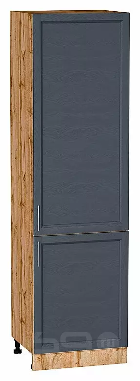 Шкаф пенал с 2-мя дверцами Сканди Graphite Softwood Дуб Вотан 2132*600*576