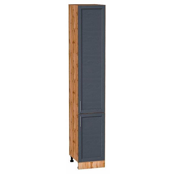 Шкаф пенал с 2-мя дверцами Сканди Graphite Softwood Дуб Вотан 2336*400*576