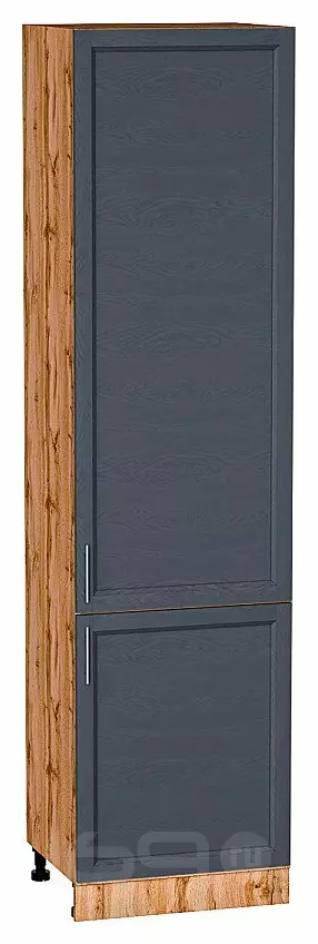 Шкаф пенал с 2-мя дверцами Сканди Graphite Softwood Дуб Вотан 2336*600*576