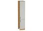 Шкаф пенал с 2-мя дверцами Сканди Grey Silkwood/Дуб Вотан 2132*400*576
