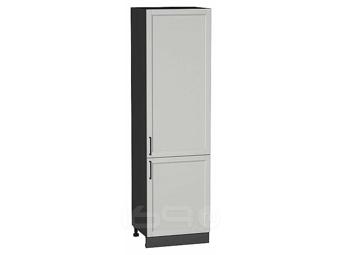 Шкаф пенал с 2-мя дверцами Сканди Grey Silkwood/Graphite 2132*600*576