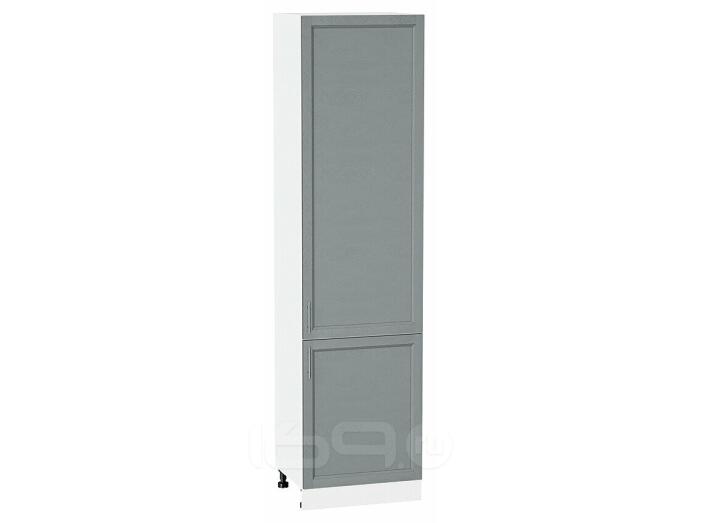 Шкаф пенал с 2-мя дверцами Сканди Grey Softwood Белый 2336*600*576