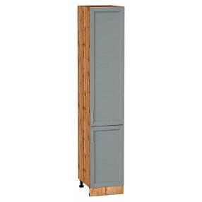 Шкаф пенал с 2-мя дверцами Сканди Grey Softwood Дуб Вотан 2132*400*576