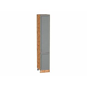 Шкаф пенал с 2-мя дверцами Сканди Grey Softwood Дуб Вотан 2336*400*576