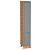 Шкаф пенал с 2-мя дверцами Сканди Grey Softwood Дуб Вотан 2336*400*576