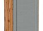 Шкаф пенал с 2-мя дверцами Сканди Grey Softwood Дуб Вотан 2336*400*576