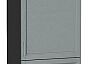 Шкаф пенал с 2-мя дверцами Сканди Grey Softwood Graphite 2132*600*576
