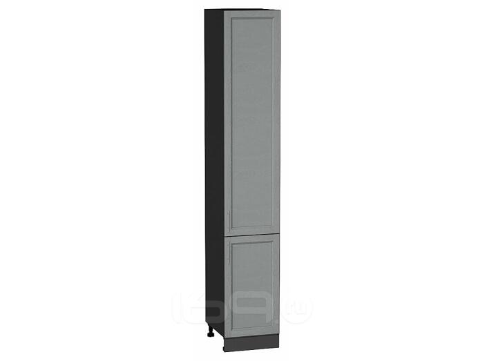 Шкаф пенал с 2-мя дверцами Сканди Grey Softwood Graphite 2336*400*576