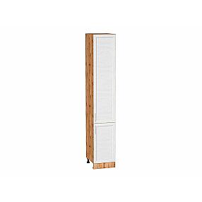 Шкаф пенал с 2-мя дверцами Сканди White Softwood Дуб Вотан 2336*400*576