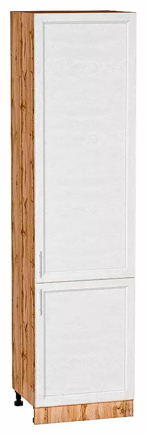 Шкаф пенал с 2-мя дверцами Сканди White Softwood Дуб Вотан 2336*600*576
