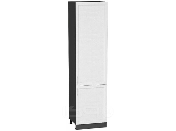 Шкаф пенал с 2-мя дверцами Сканди White Softwood Graphite