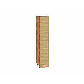 Шкаф пенал с 2-мя дверцами Терра W Ель Карпатская Дуб Вотан 2132*400*574