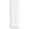 Шкаф пенал с 2-мя дверцами Валерия-М ШП 600Н (для верхних шкафов высотой 920) Белый металлик-Белый