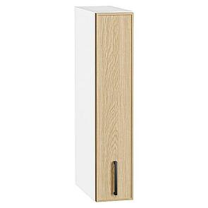 Шкаф верхний бутылочница Эйр Real Oak/Белый 716*150*320