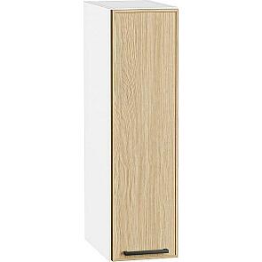 Шкаф верхний бутылочница Эйр Real Oak/Белый 716*200*320