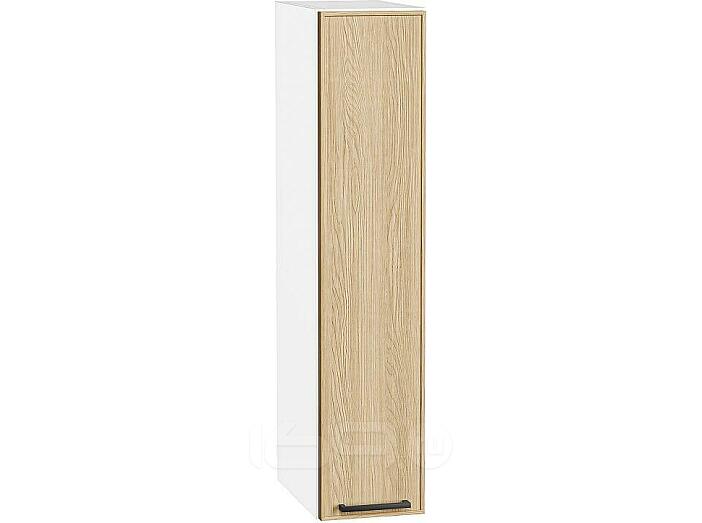 Шкаф верхний бутылочница Эйр Real Oak/Белый 920*200*320