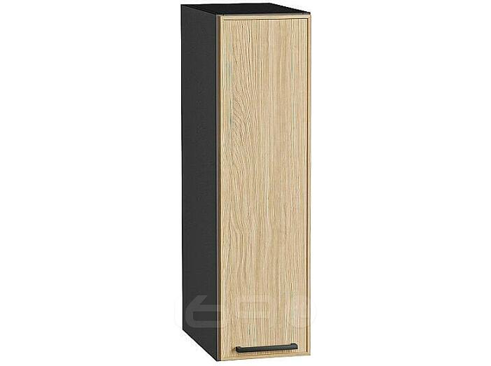 Шкаф верхний бутылочница Эйр Real Oak/Graphite 716*200*320