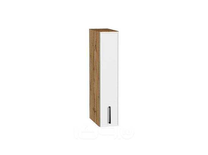 Шкаф верхний бутылочница Эйр White Silk/Дуб Вотан 716*150*320