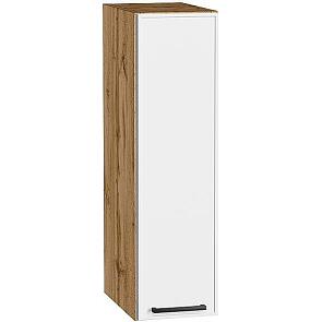 Шкаф верхний бутылочница Эйр White Silk/Дуб Вотан 716*200*320