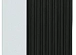 Шкаф верхний бутылочница Евро Лайн Антрацит / Белый 716*150*318