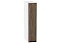 Шкаф верхний бутылочница Флэт Brown Casella Oak 2S/Белый 716*150*318