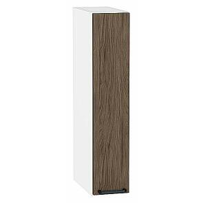 Шкаф верхний бутылочница Флэт Brown Casella Oak 2S/Белый 716*150*318