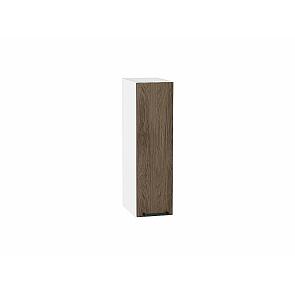 Шкаф верхний бутылочница Флэт Brown Casella Oak 2S/Белый 716*200*318