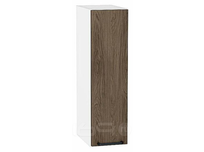 Шкаф верхний бутылочница Флэт Brown Casella Oak 2S/Белый 716*200*318