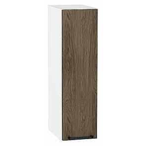 Шкаф верхний бутылочница Флэт Brown Casella Oak 2S/Белый 716*200*318
