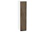 Шкаф верхний бутылочница Флэт Brown Casella Oak 2S/Белый 920*200*318