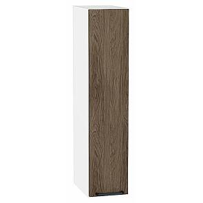 Шкаф верхний бутылочница Флэт Brown Casella Oak 2S/Белый 920*200*318