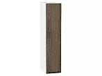 Шкаф верхний бутылочница Флэт Brown Casella Oak 2S/Белый 920*200*318