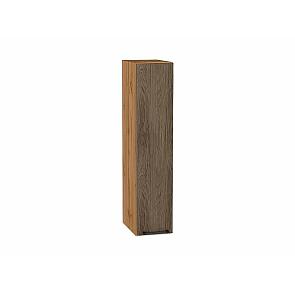 Шкаф верхний бутылочница Флэт Brown Casella Oak 2S/Дуб Вотан 920*200*318