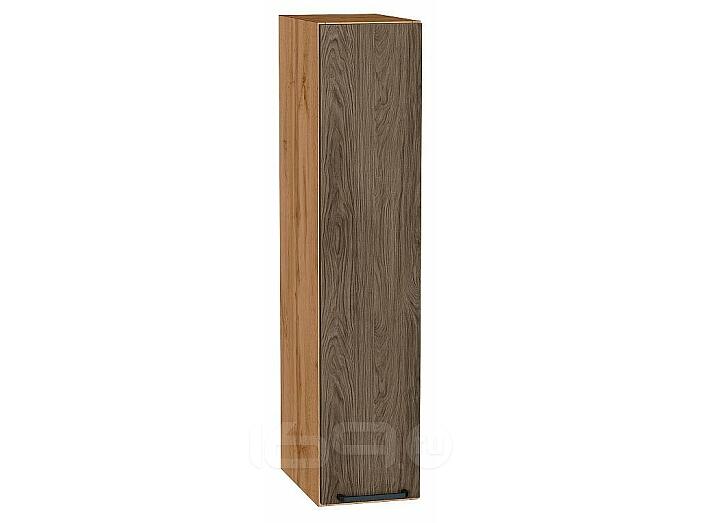 Шкаф верхний бутылочница Флэт Brown Casella Oak 2S/Дуб Вотан 920*200*318