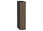 Шкаф верхний бутылочница Флэт Brown Casella Oak 2S/Graphite 716*150*318