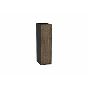Шкаф верхний бутылочница Флэт Brown Casella Oak 2S/Graphite 716*200*318