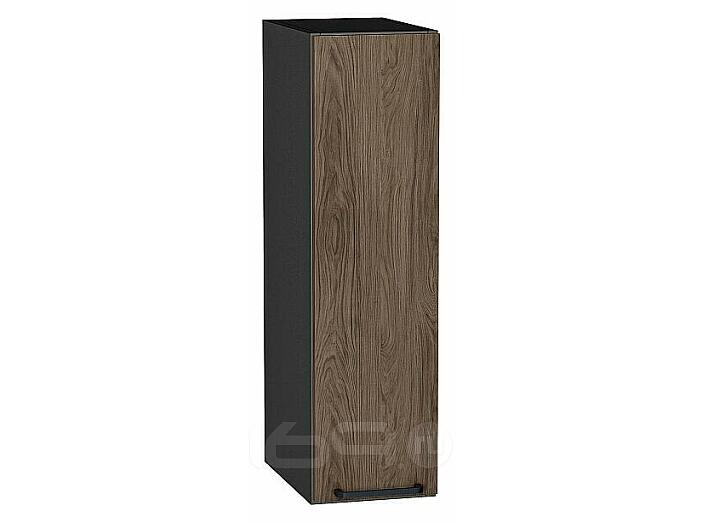 Шкаф верхний бутылочница Флэт Brown Casella Oak 2S/Graphite 716*200*318