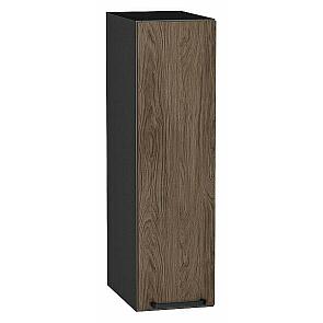 Шкаф верхний бутылочница Флэт Brown Casella Oak 2S/Graphite 716*200*318